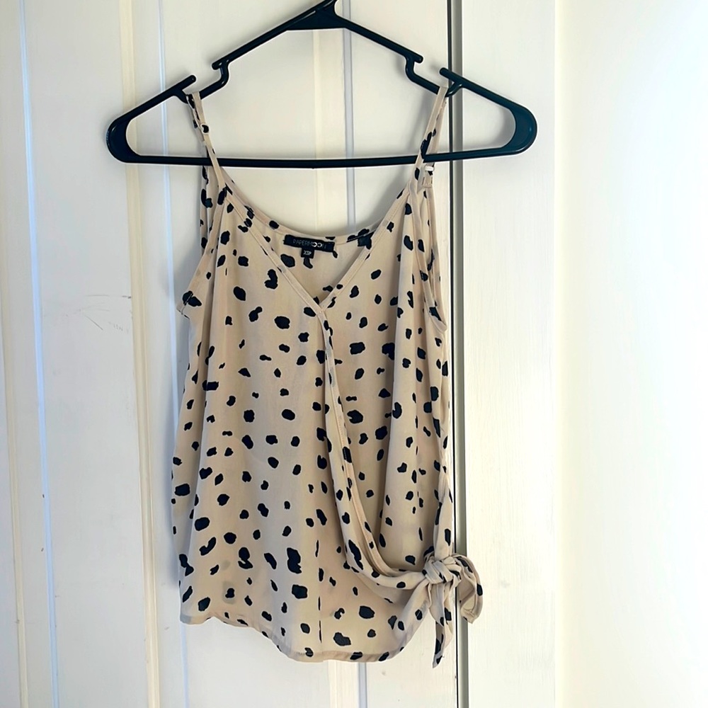 Papermoon Conway Faux Wrap Blouse.